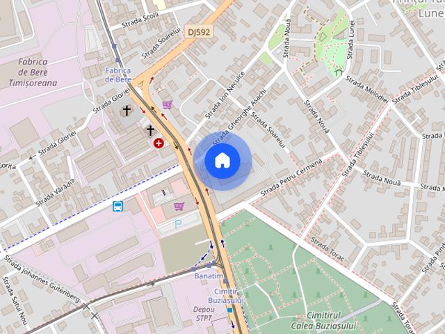 Apartament cu 2 camere de inchiriat in Timisoara, zona Lunei