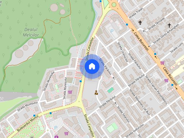 Apartament cu 2 camere de inchiriat in zona Carpatilor