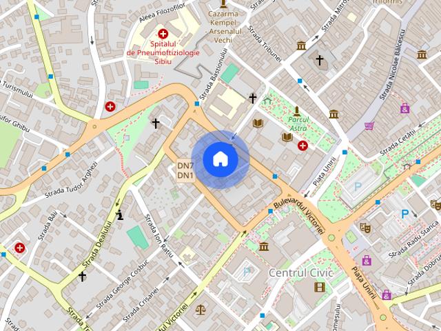 Apartament cu 2 camere de inchiriat in zona Bulevardului Victoriei