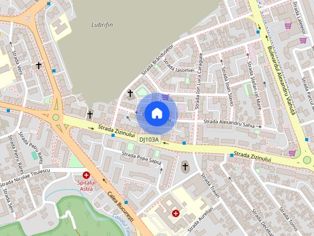 Apartament cu 2 camere de inchiriat in zona Scriitorilor