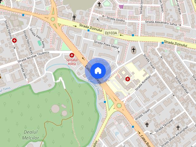 Apartament cu 2 camere de inchiriat in zona Spitalul Judetean