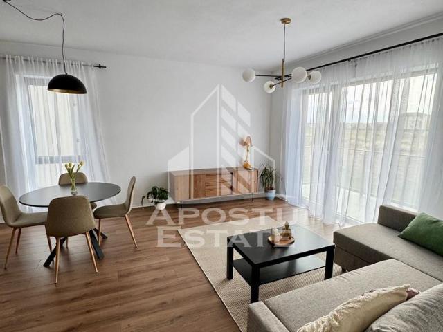 Apartament cu 2 camere de inchiriat, Prima inchiriere, Bloc nou, Giroc