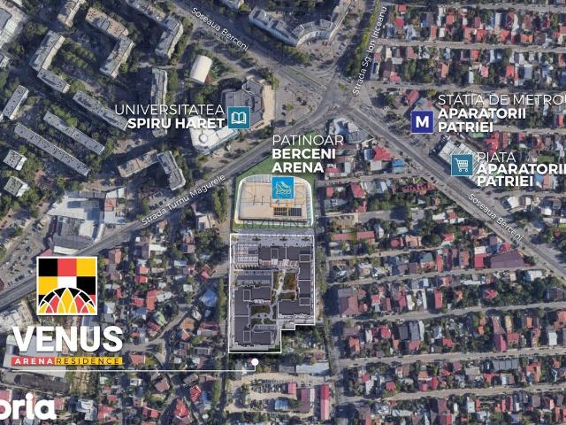 Apartament cu 2 camere de vanzare, incalzire in pardoseala Sector 4