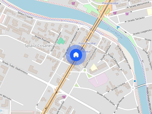 Apartament cu 2 camere, decomandat in zona Decebal Oradea