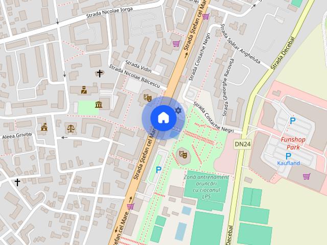 Apartament cu 2 camere, ultracentral de închiriat