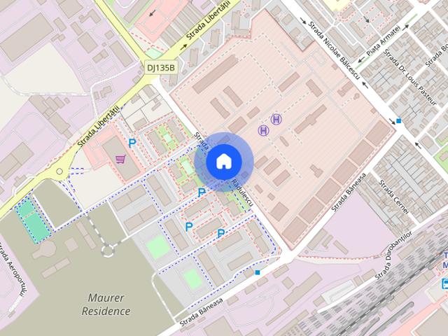 Apartament cu 2 camere, 48 mp, parcare, Zona Maurer