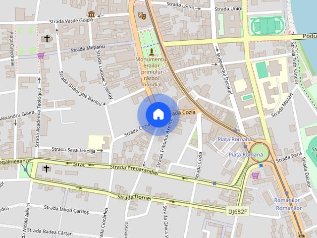 Apartament cu 3 camere de închiriat în zona Boul Rosu