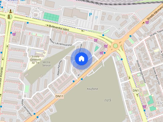 Apartament cu 3 camere de inchiriat in zona Vlahuta