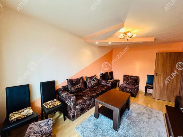 Apartament cu 3 camere decoamndate de inchiriat in zona Mihai Viteazu din Sibiu