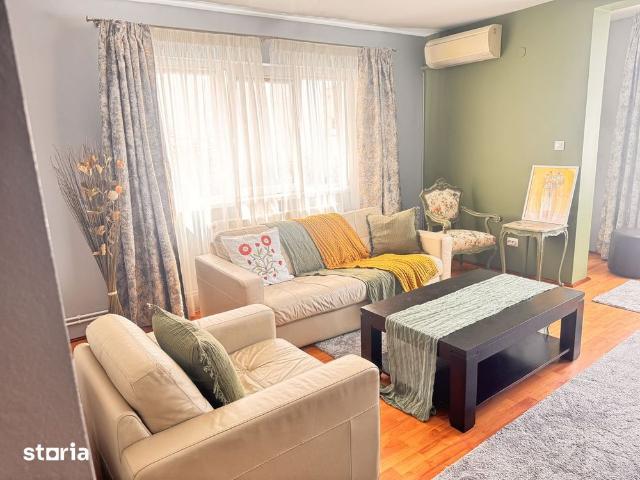 Apartament cu 3 camere, prima închiriere după renovare, gradina