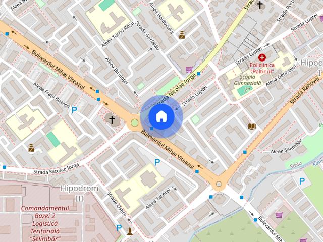 Apartament cu 3 camere si balcon de inchiriat in zona Mihai Viteazul