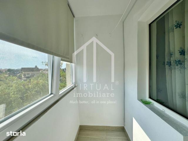Apartament cu 3 camere, 56mp utili + balcon, etaj 3/4, Vasile Aaron