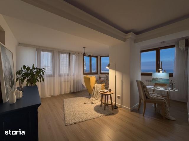 Apartament cu 4 camere si vedere frontala la mare / Faleza Nord