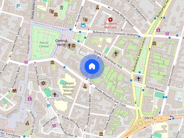 Apartament central 2 camere
