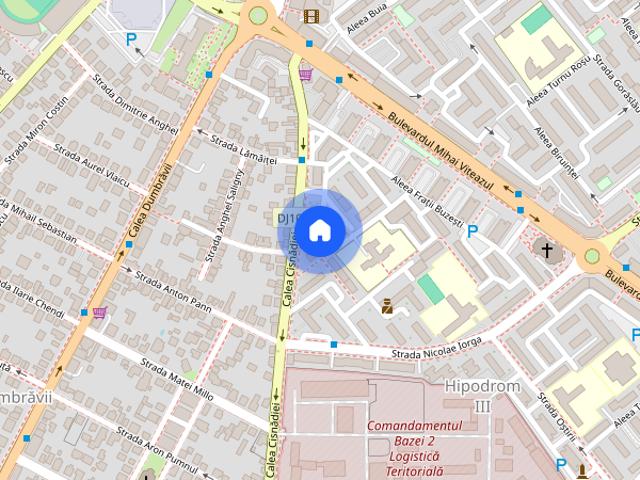 Apartament de inchiriat cu 2 camere Aleea Fratii Buzesti
