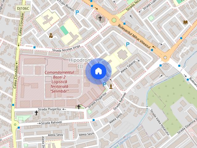 Apartament de inchiriat cu 2 camere balcon etaj 3 Mihai Viteazul Sibiu