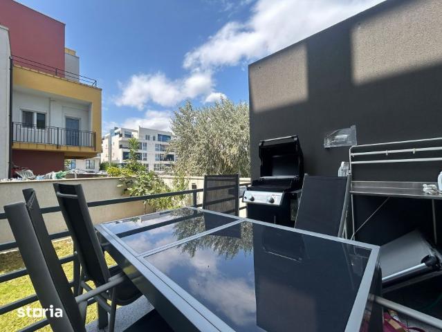 Apartament de inchiriat cu 2 camere, curte si terasa in Mamaia Nord