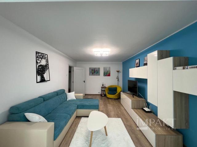 Apartament de inchiriat cu 2 camere, renovat, cartier Intre Lacuri!