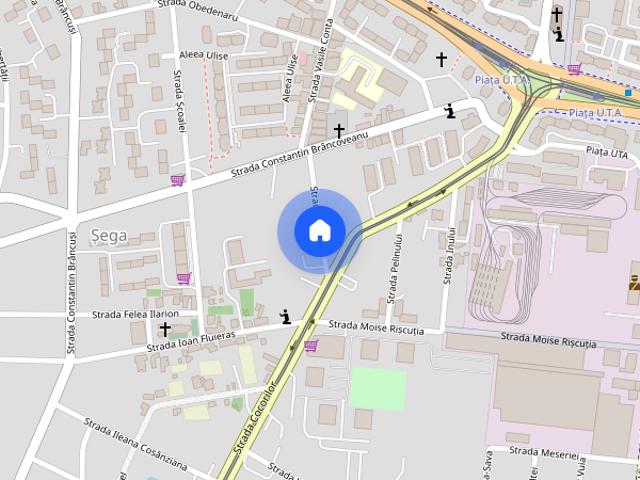 Apartament de inchiriat în zona Uta strada Bucegi, Nedecomandat, mobilat, cu clima, plita electrica