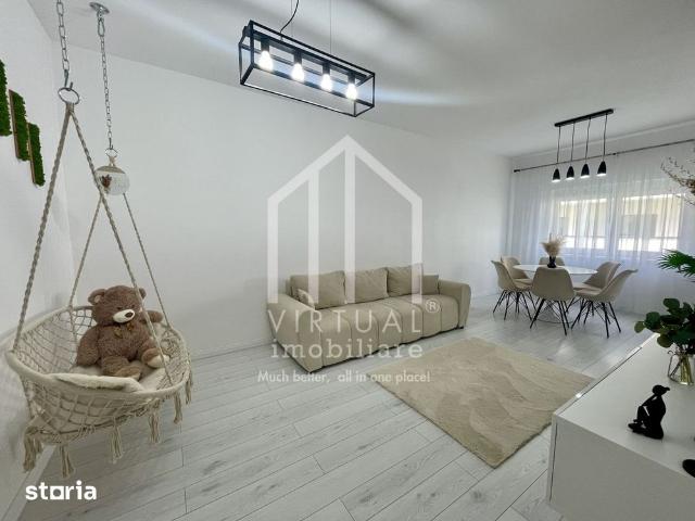 Apartament de inchiriat in Sibiu 2 camere, mobilat lux, zona Mandra