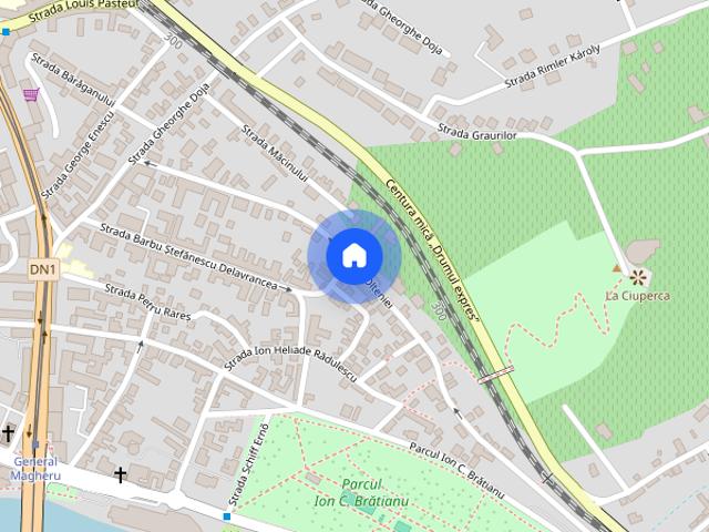 Apartament de inchiriat la casa, 2 camere, 37 mp zona Nymphaea