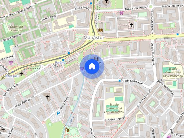 Apartament de inchiriat, Nisa de dormit, Aer conditionat, zona Plopil