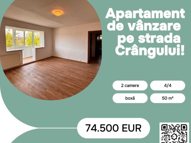 Apartament de vânzare cu 2 camere în Sfântu Gheorghe, str Crângului!