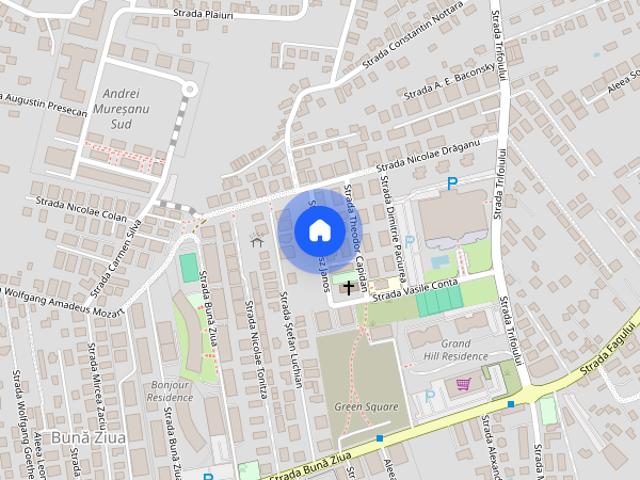 Apartament de 2 camere, 2 parcari, 55mp, zona Grand Hotel Italia