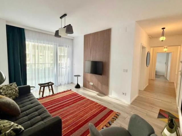Apartament de 2 camere, 58 mp, centrala, balcon, metrou, Prima Vista Pipera