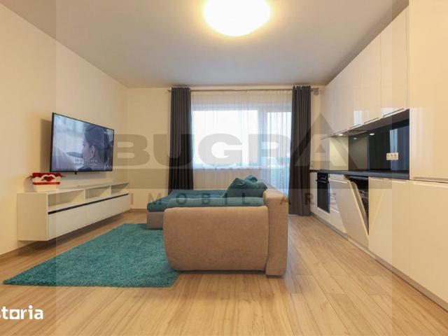 Apartament de 2 camere,50mp, ultrafinisat, parcare, zona Amethyst