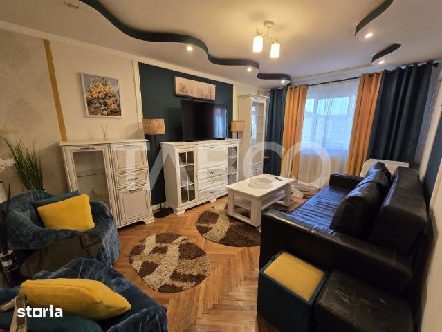 Apartament decomandat 3 camere balcon pivnita lift Vasile Aaron Sibiu