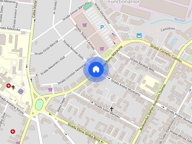 Apartament doua camere decomantat,zona Banu Maracinei