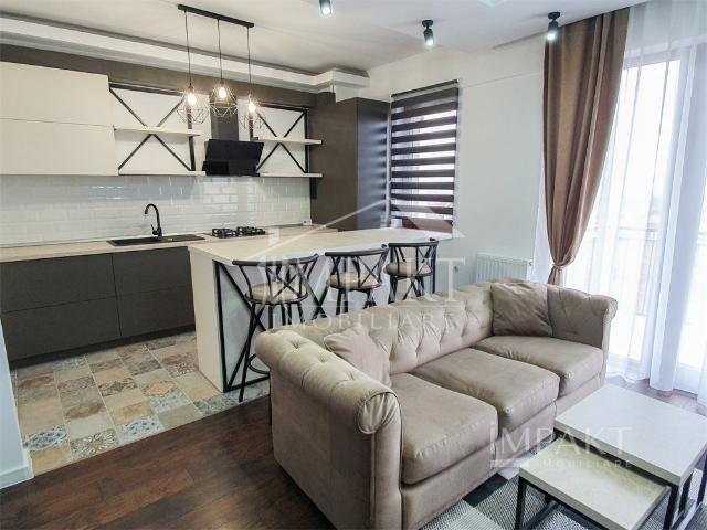 Apartament finisat Lux, complet mobilat si utilat, parcare subterana, cartier Europa