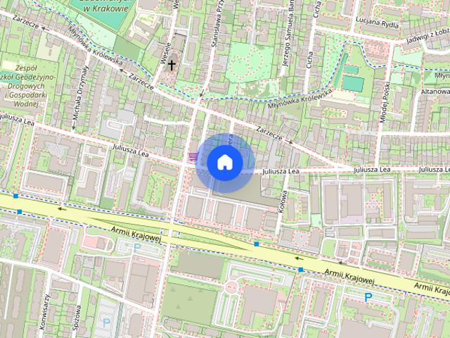 Apartament jednopokojowy z tarasem w Lea Residence