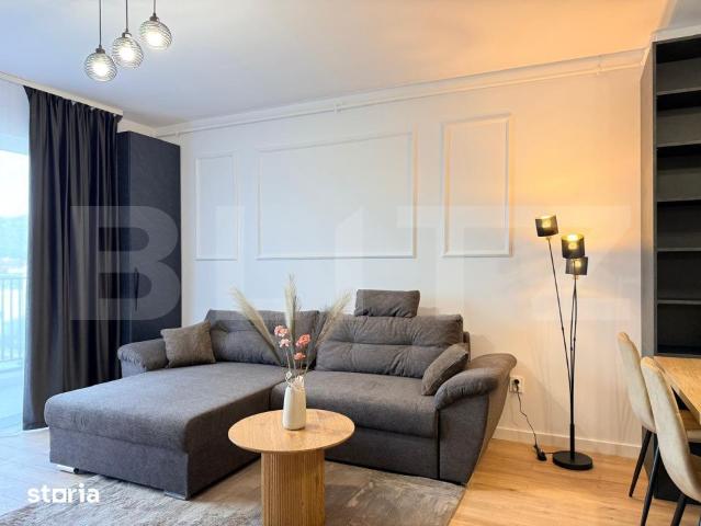 Apartament lux 2 camere, 45 mp, terasa 10 mp, etaj intermediar, garaj
