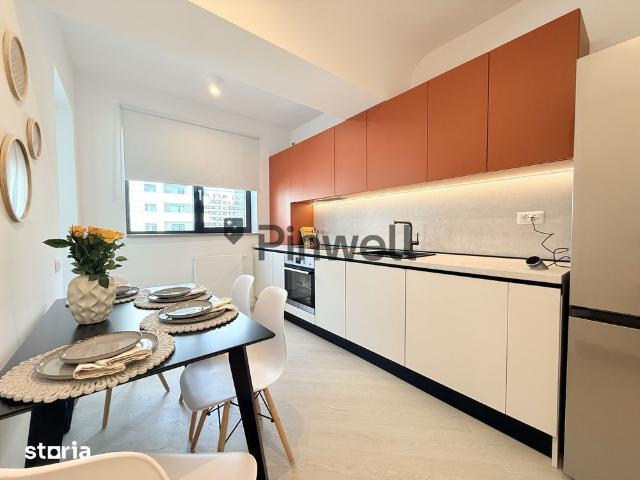 Apartament lux 3 camere Cortina Residence Baneasa 85mp mobilat premium