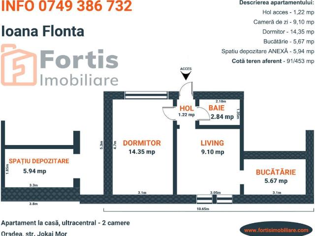 Apartament la casă ultracentral în Oradea