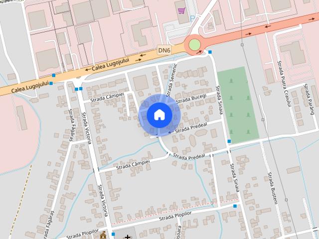 Apartament la casa cu 2 camere, curte proprie, Ghiroda