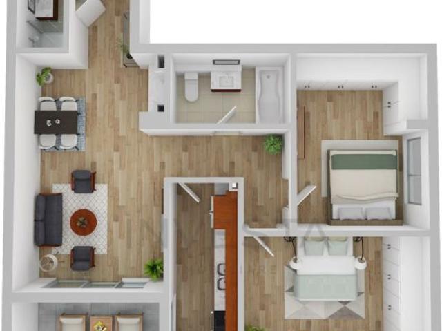 Apartament premium 3 camere+terasa in Andrei Muresanu