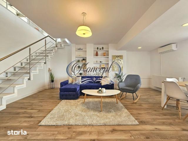 Apartament premium pe 2 niveluri cu parcare subterana, Buna Ziua