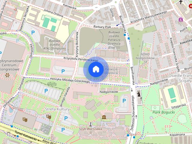 Apartament premium Pierwsza Dzielnica, Katowicka Strefa Kultury