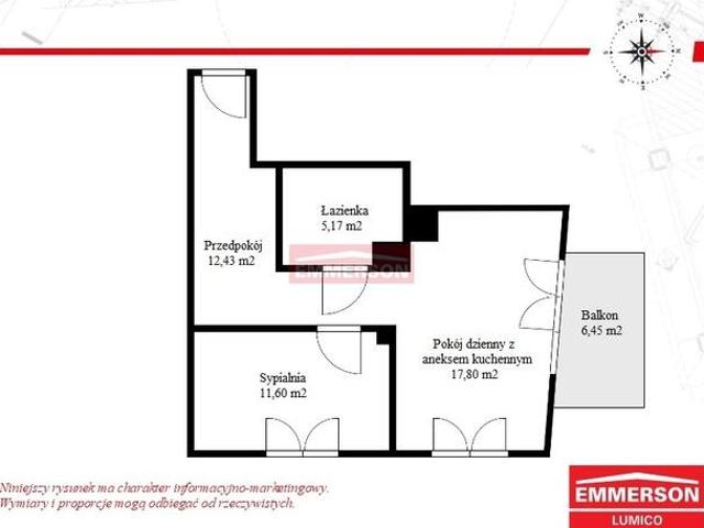 Apartament Stare Miasto, możliwa antresola