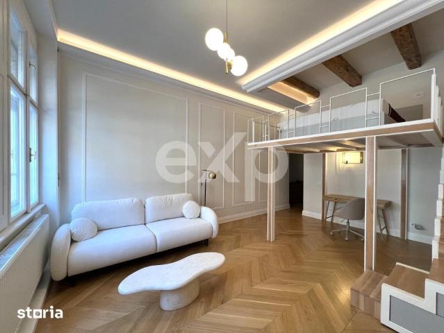 Apartament spatios cu 1 camera + dormitor la mezanin, Ultracentral