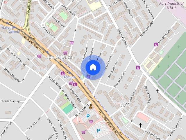 Apartament spatios la vilă, Vlaicu Fortuna, et. 2