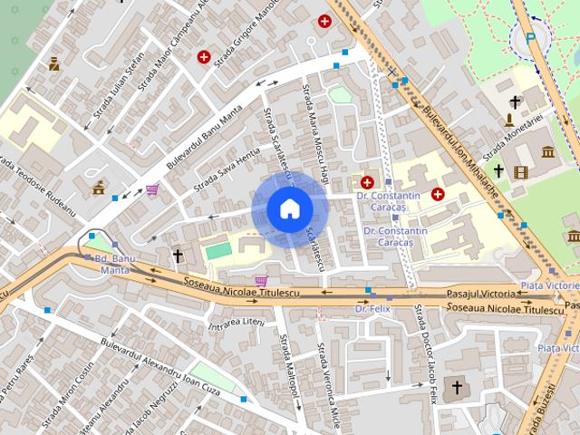 APARTAMENT SPECTACULOS PIATA VICTORIEI PETRU RARES /2 PARCARI