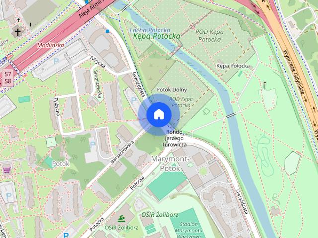 Apartament tuż przy Parku Kaskada