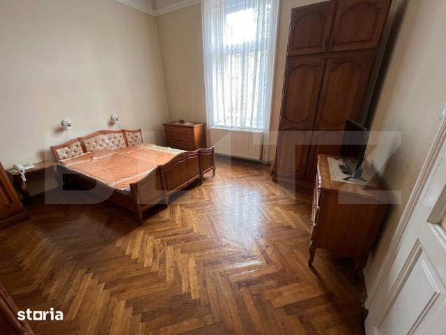 Apartament ultracentral, 2 camere, cu parcare– birou sau locuinta