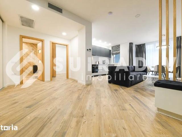 Apartament ultrafinisat de inchiriat, cu 2 camere, in zona Centrala