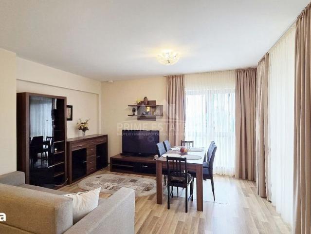 Apartament unic 2 camere cu 2 bai, vedere catre Scoala Americana