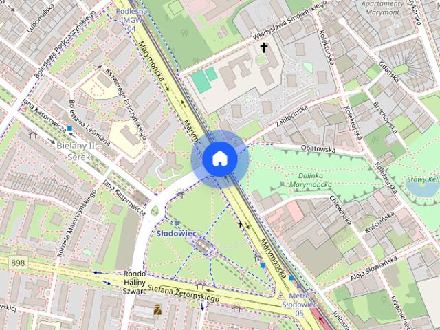 Apartament w kamienicy na ul. Marymonckiej do wynajęcia